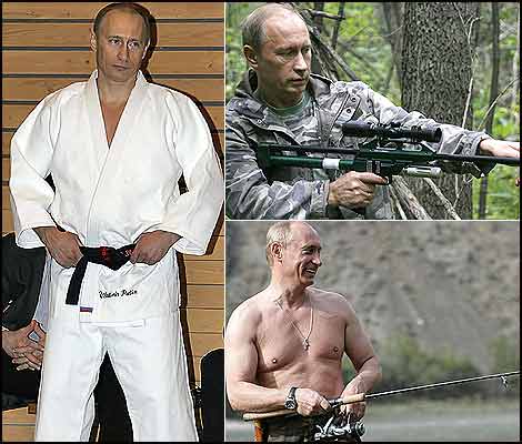 Putin's photo-ops
