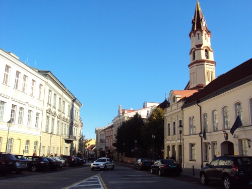 Street in Vilnius 